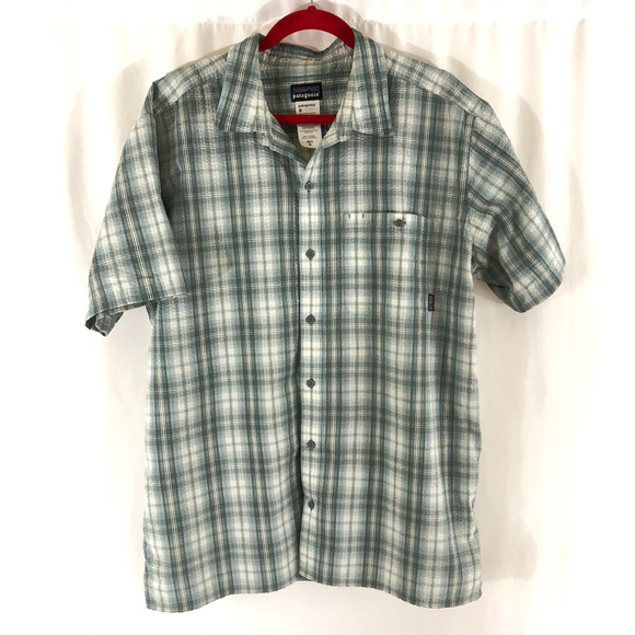 Patagonia Other - Patagonia Mens Shirt Button Up Plaid Organic XL